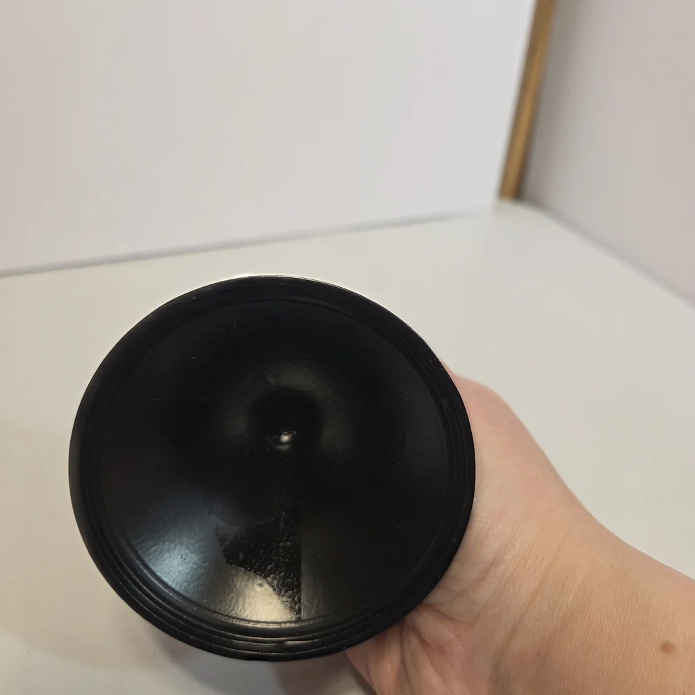 Target Black Sculpted Metal Candlestick